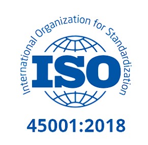 Logo Sertifikasi ISO 45001